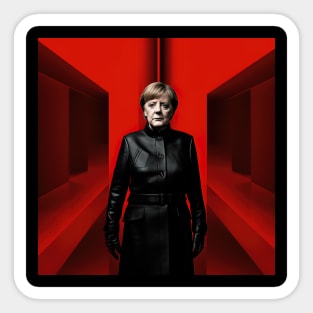 Angela Merkel Sticker